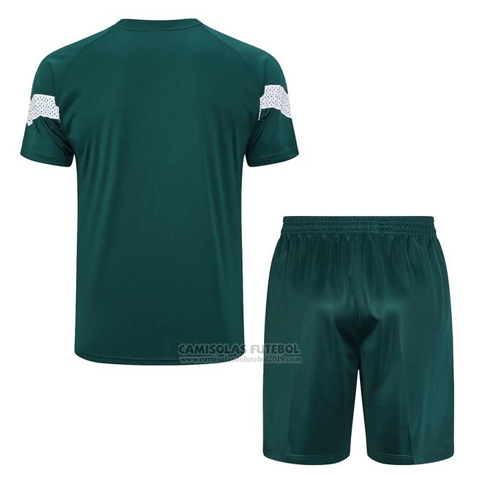 Fato de Treino Palmeiras Manga Curta 2023-2024 Verde - Calcas Curta